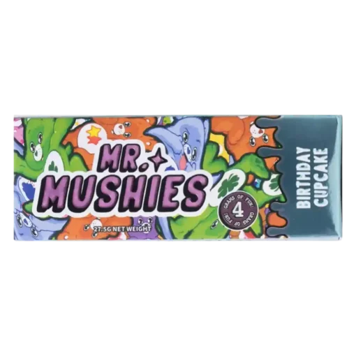 Mr. Mushies Birthday Cupcake Chocolate Bar